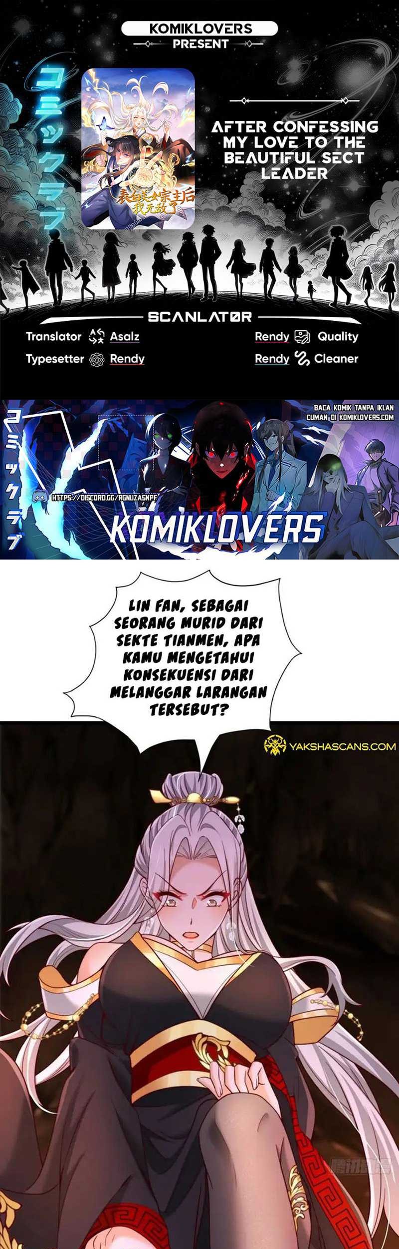 After Confessing My Love to the Beautiful Sect Leader, I Become Invincible? Chapter 6 - halaman 1