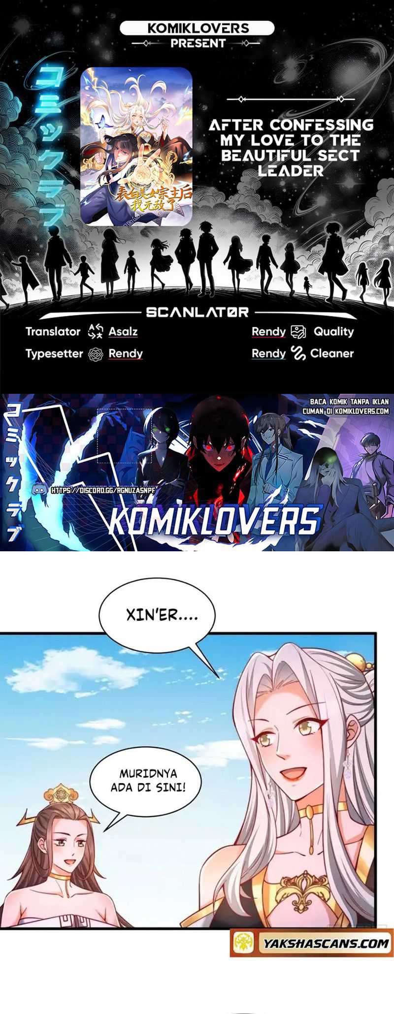After Confessing My Love to the Beautiful Sect Leader, I Become Invincible? Chapter 9 - halaman 1
