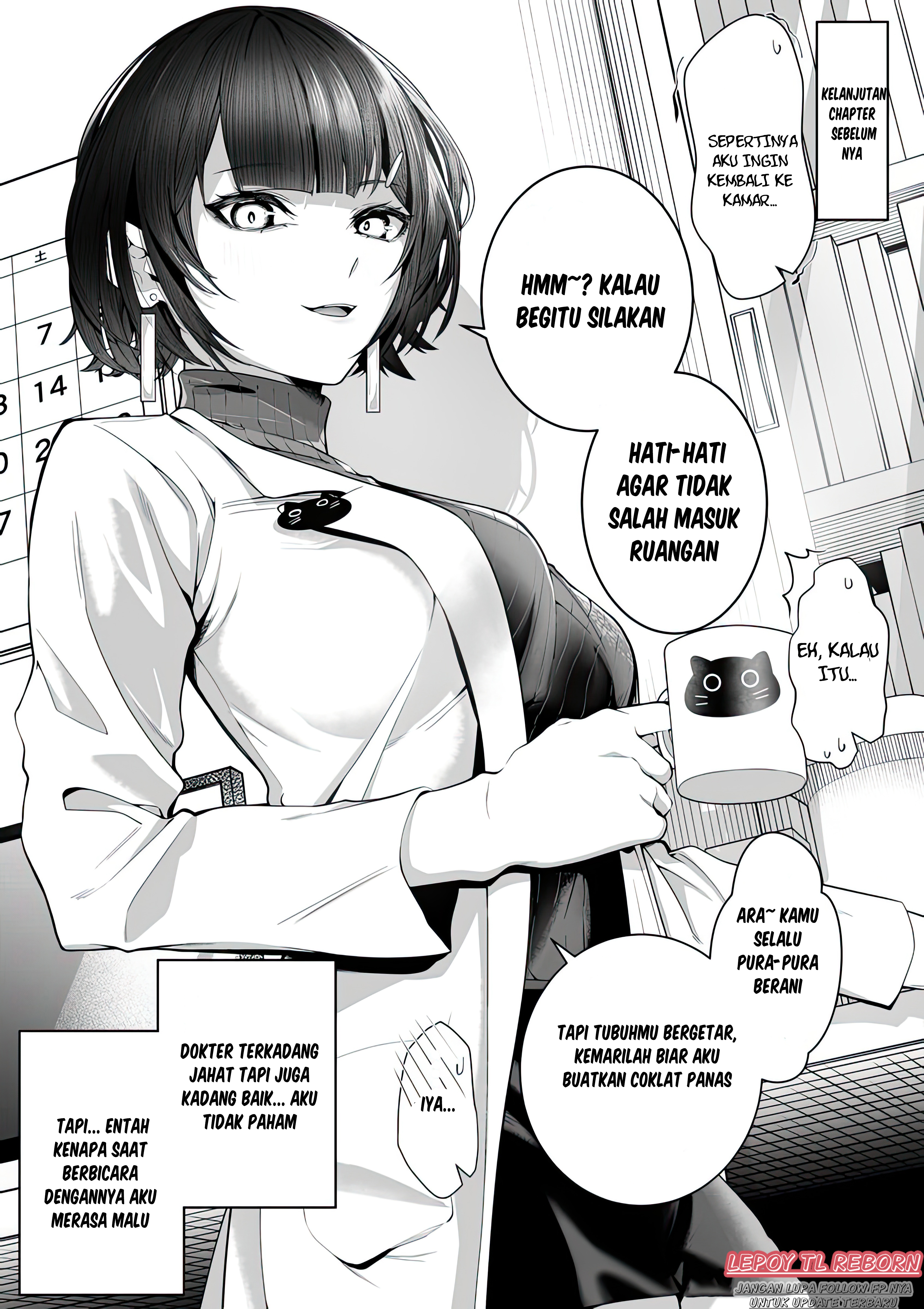 After Getting Injured, This Female Doctor Cared for Me Strangely Chapter 3 - halaman 1