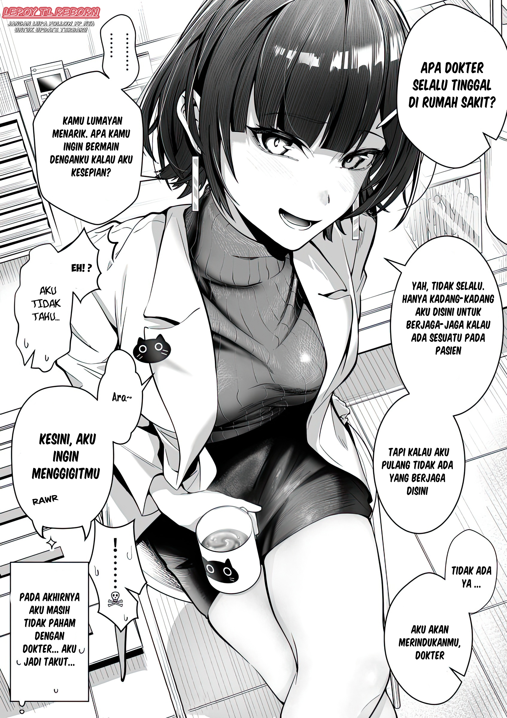 After Getting Injured, This Female Doctor Cared for Me Strangely Chapter 4 - halaman 1