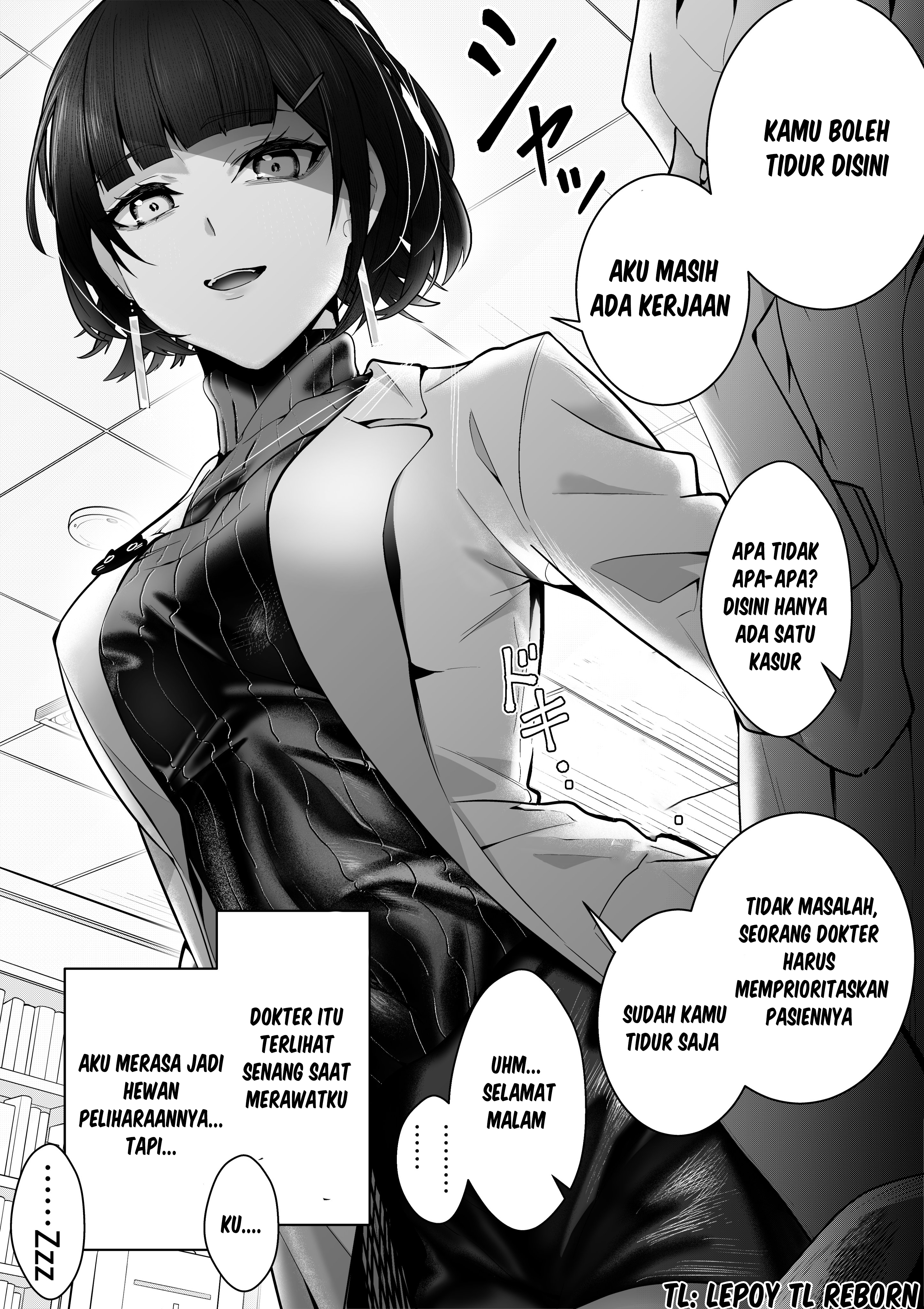 After Getting Injured, This Female Doctor Cared for Me Strangely Chapter 5 - halaman 1