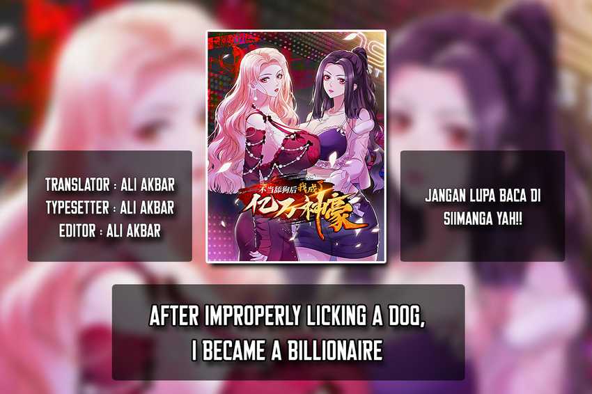 After Improperly Licking a Dog, I Became a Billionaire Chapter 20 - halaman 1