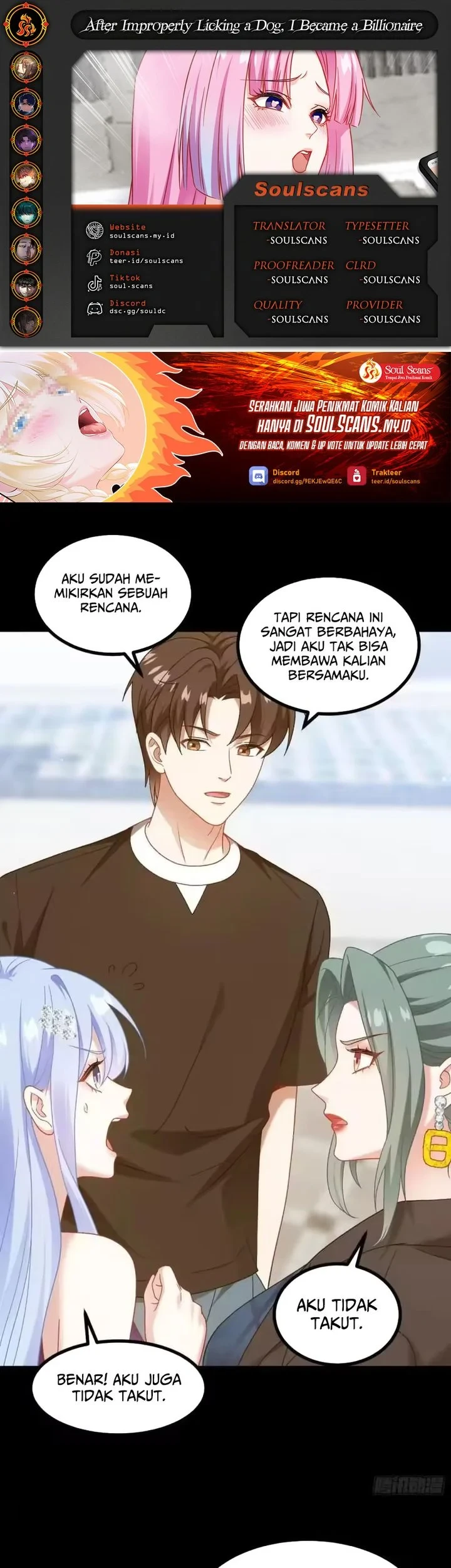After Improperly Licking a Dog, I Became a Billionaire Chapter 304 - halaman 1