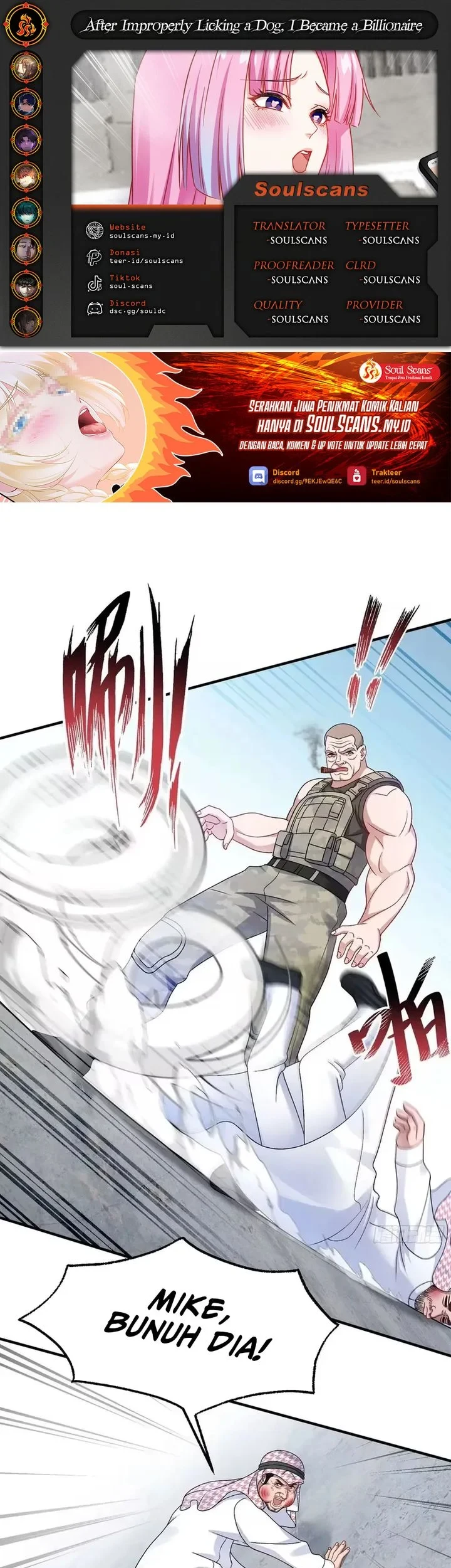 After Improperly Licking a Dog, I Became a Billionaire Chapter 319 - halaman 1