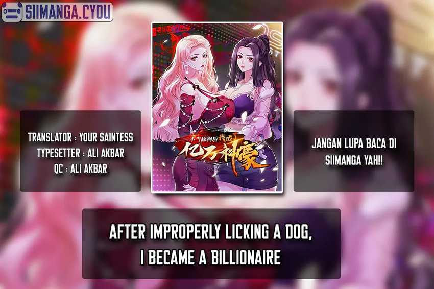 After Improperly Licking a Dog, I Became a Billionaire Chapter 87 - halaman 1
