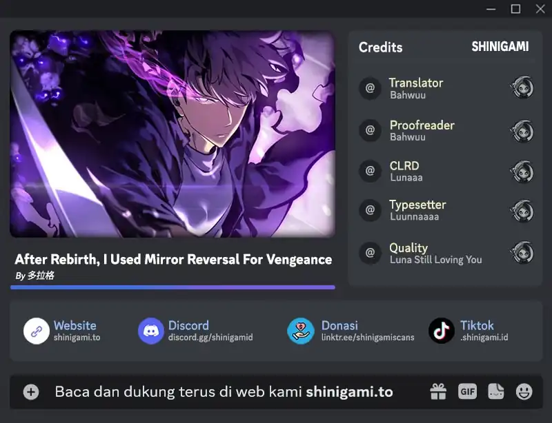 After Rebirth, I Used Mirror Reversal For Vengeance Chapter 21 - halaman 1