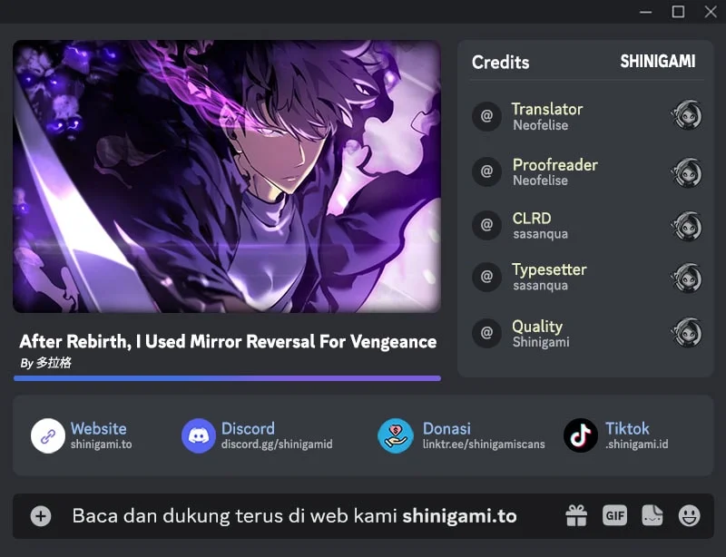 After Rebirth, I Used Mirror Reversal For Vengeance Chapter 42 - halaman 1