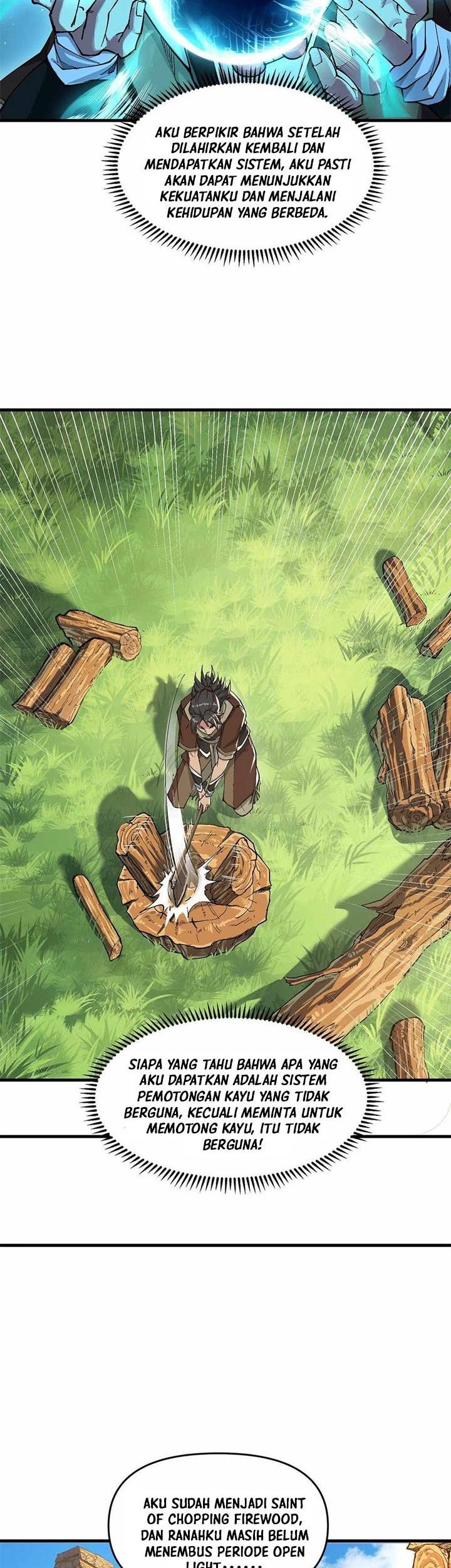 After Ten Years of Chopping Wood, Immortals Begged To Become My Disciples Chapter 1 - halaman 8