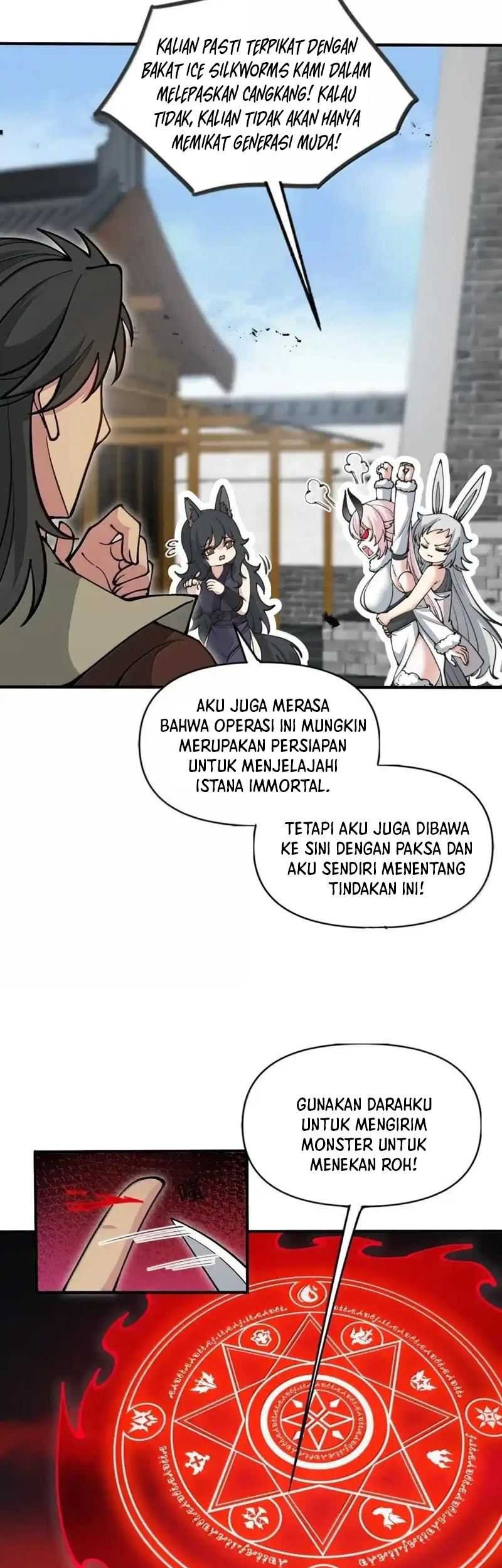 After Ten Years of Chopping Wood, Immortals Begged To Become My Disciples Chapter 111 - halaman 60