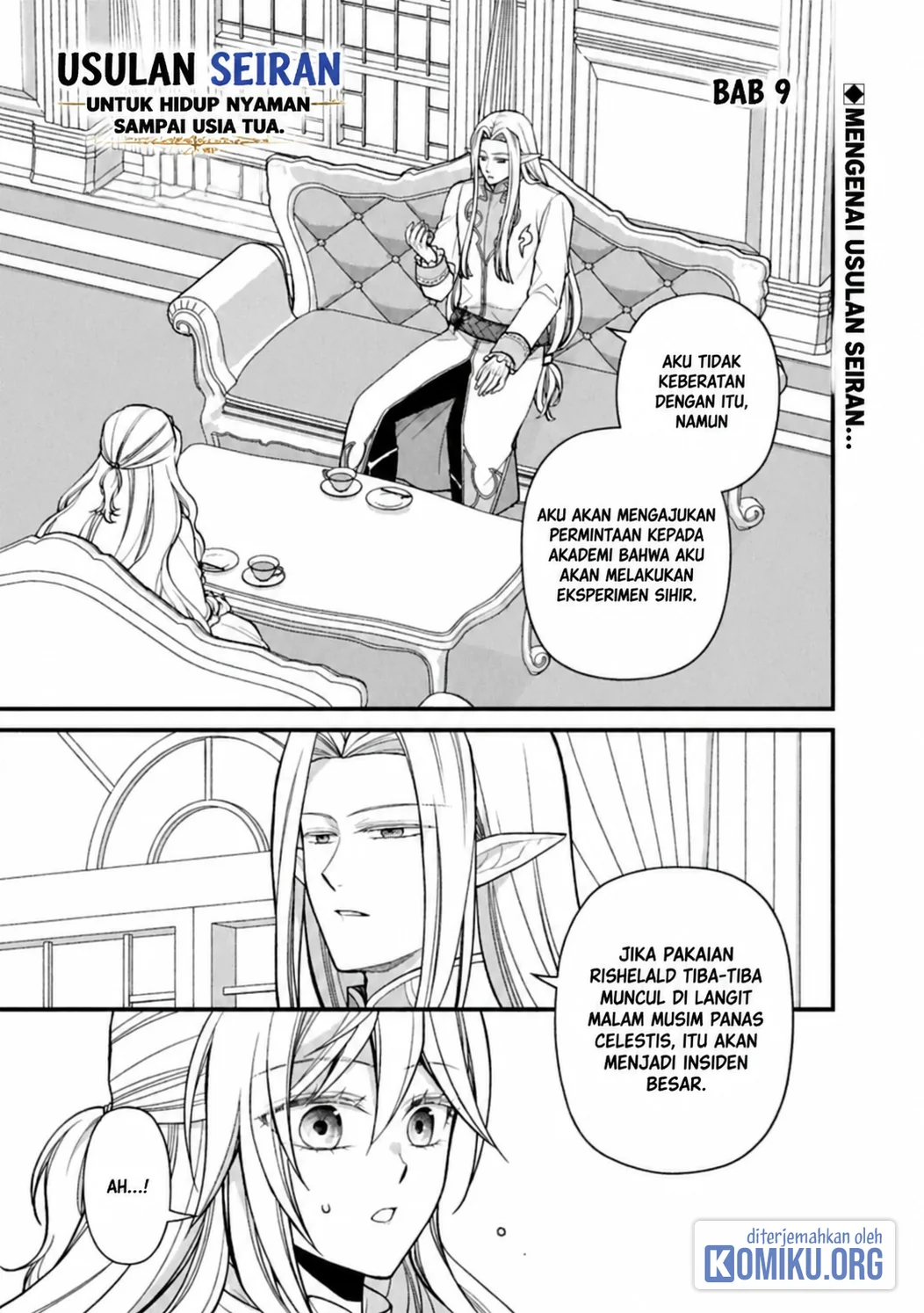 After the Broken Engagement, a New Home and an Elegant Life Chapter 9 - halaman 1