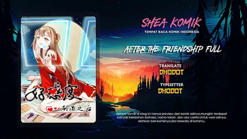 After The Friendship Full Chapter 41 - halaman 1