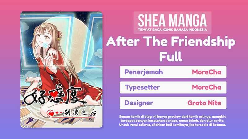After The Friendship Full Chapter 7 - halaman 1