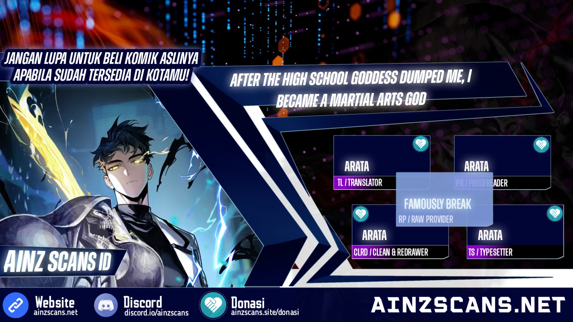After the High School Goddess Dumped Me I Became a Martial Arts God Chapter 1 - halaman 1