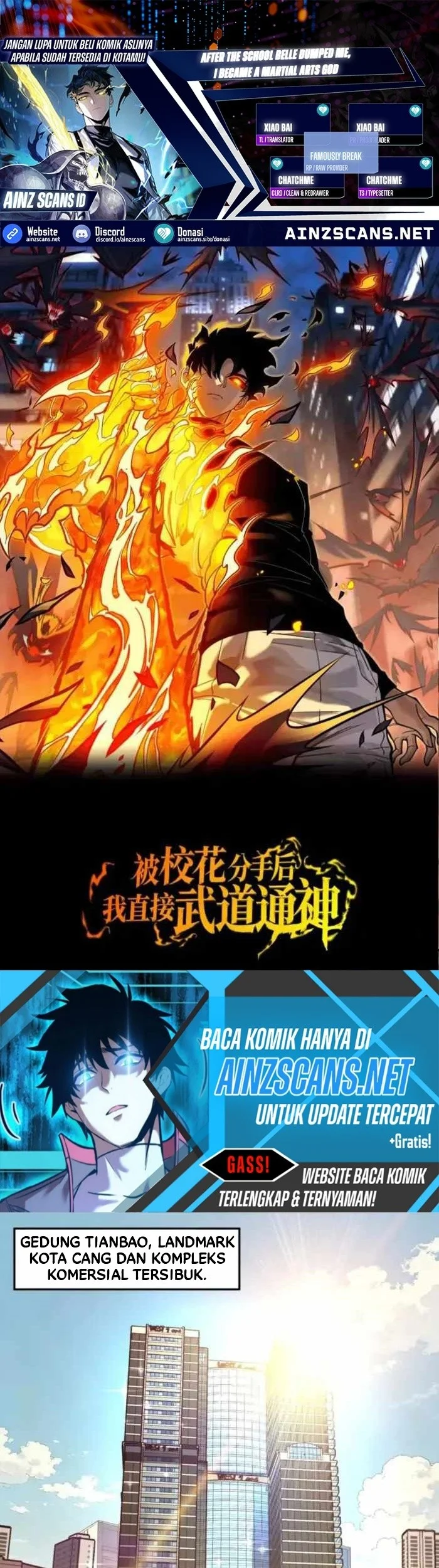 After the High School Goddess Dumped Me I Became a Martial Arts God Chapter 40 - halaman 1