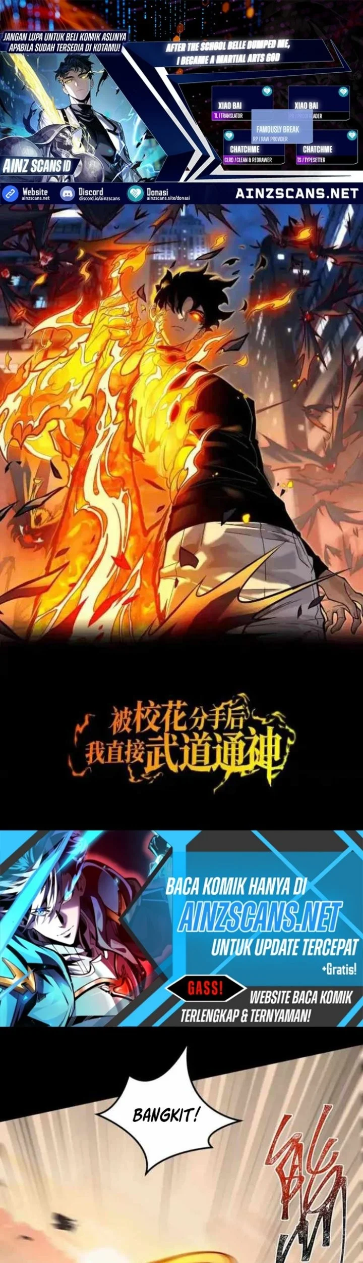 After the High School Goddess Dumped Me I Became a Martial Arts God Chapter 44 - halaman 1