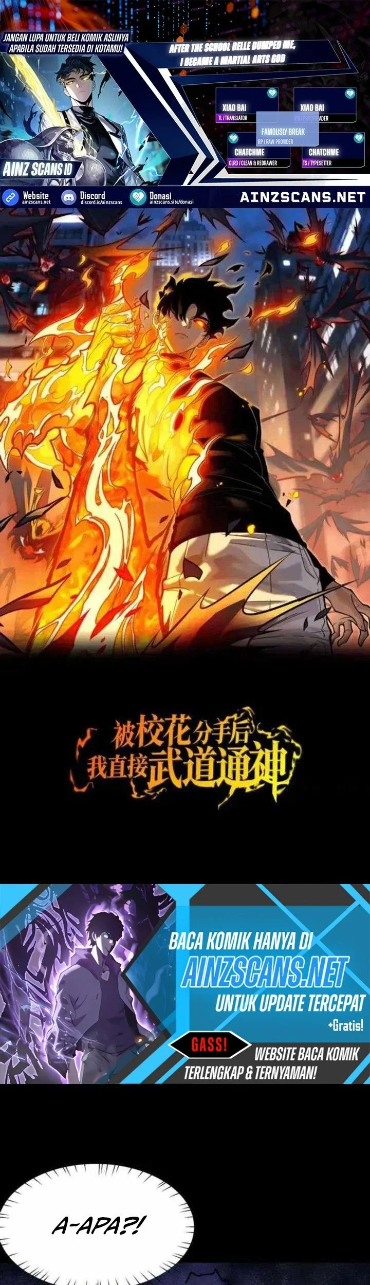 After the High School Goddess Dumped Me I Became a Martial Arts God Chapter 46 - halaman 1