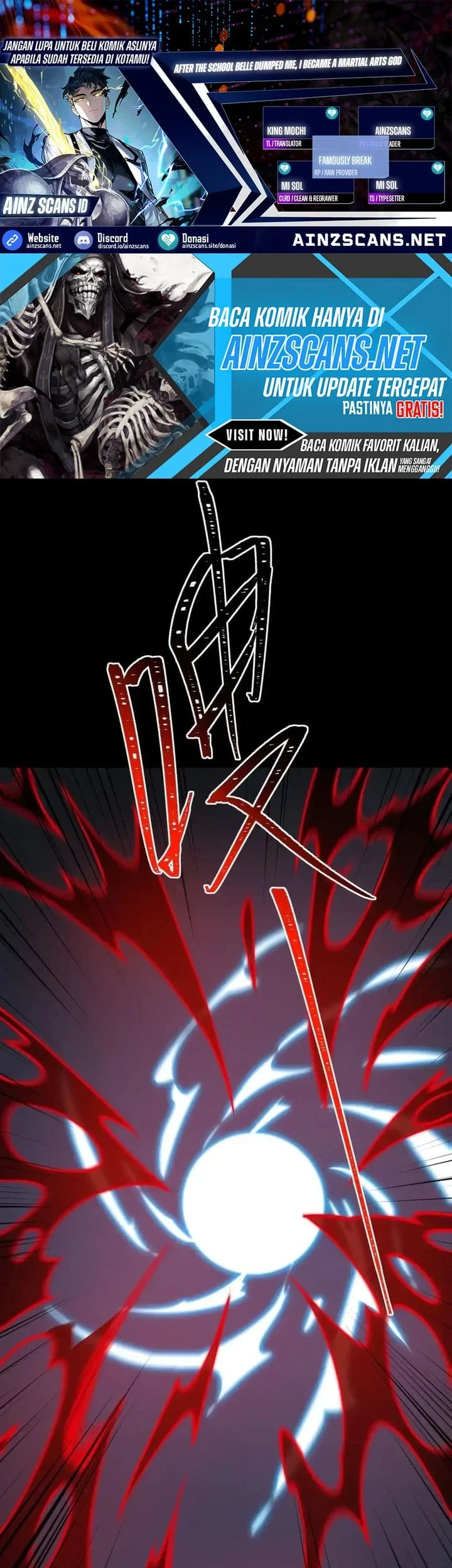 After the High School Goddess Dumped Me I Became a Martial Arts God Chapter 88 - halaman 1
