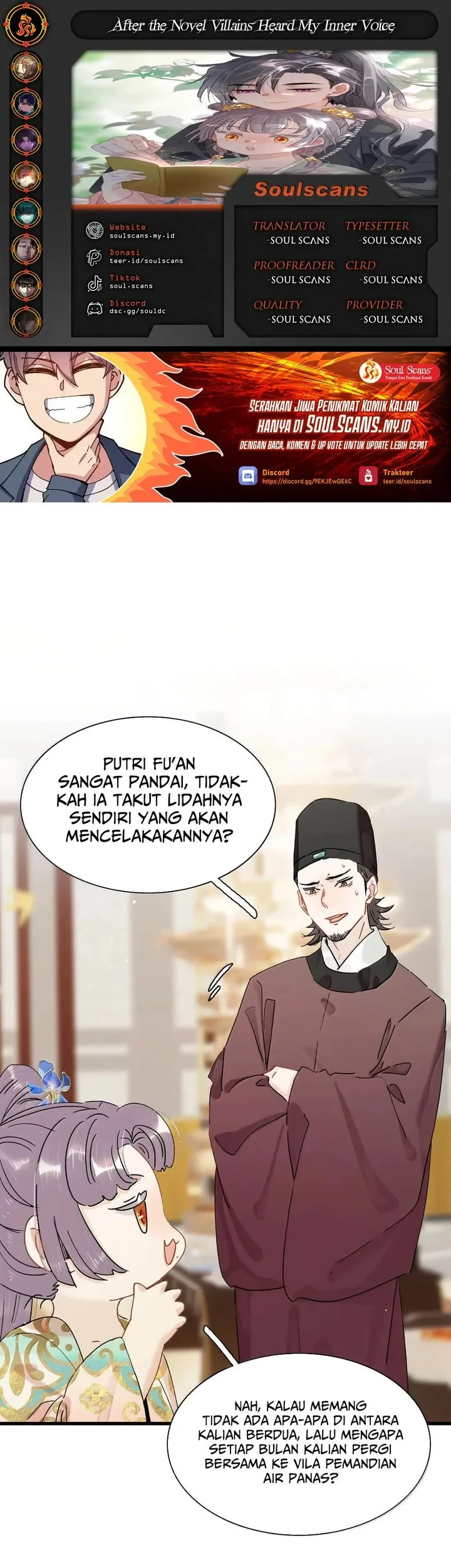 After the Novel Villains Heard My Inner Voice Chapter 53 - halaman 1