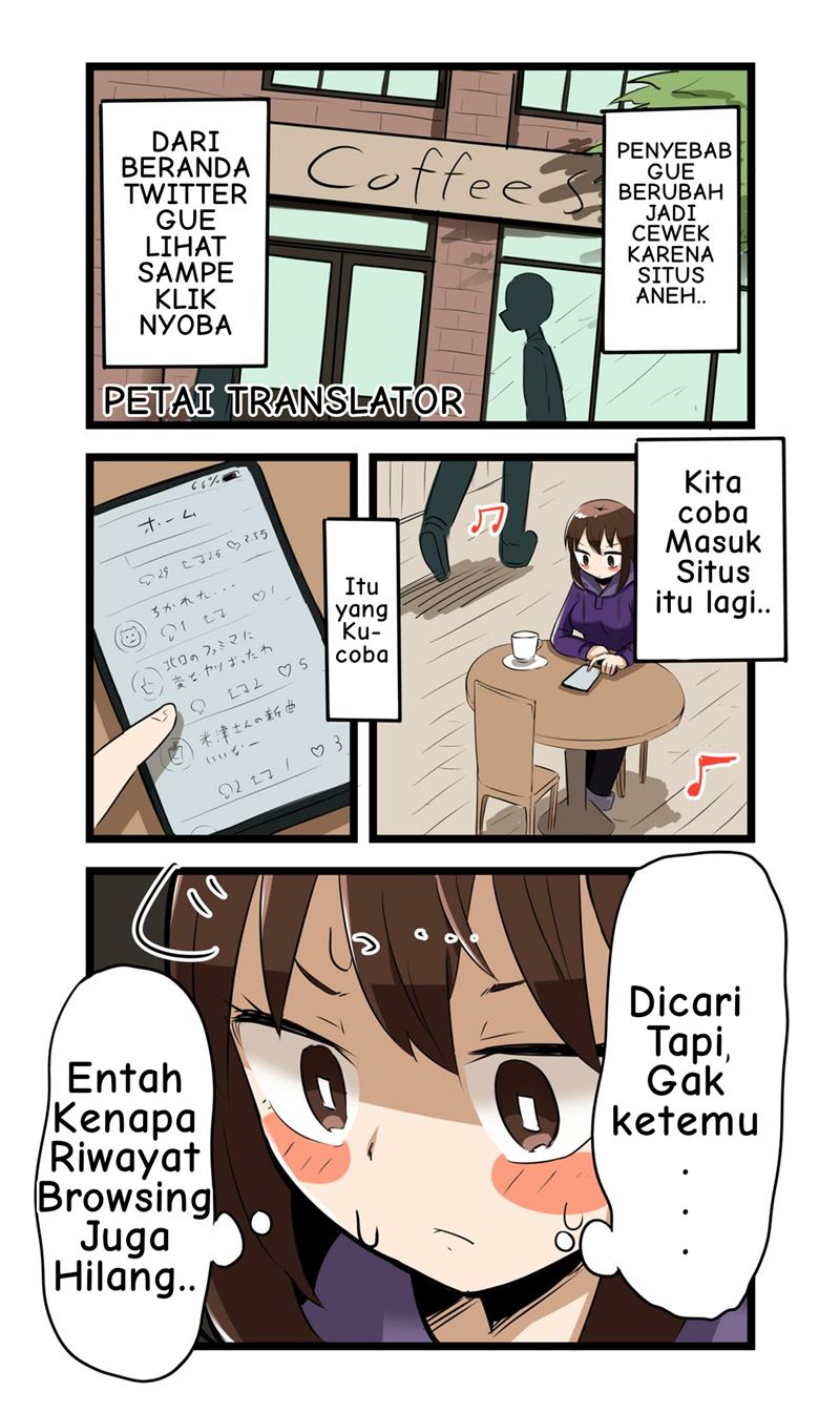 After Visiting An Odd Website, I Transformed Into A Girl Chapter 3 - halaman 2