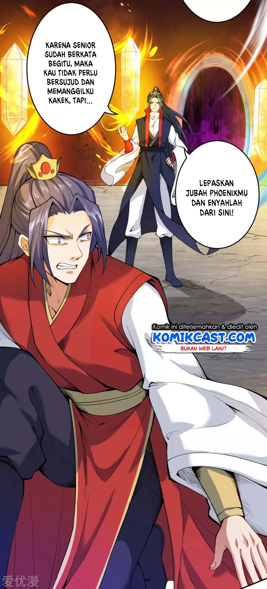 Against the Gods Chapter 218 - halaman 10