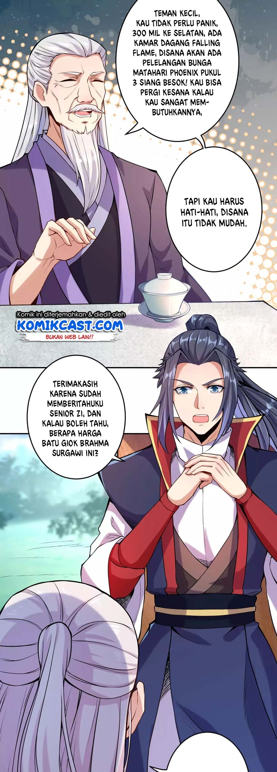 Against the Gods Chapter 219 - halaman 10