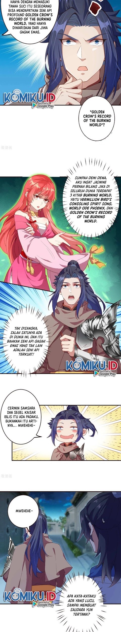 Against the Gods Chapter 325 - halaman 11