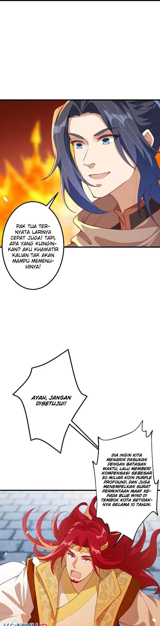 Against the Gods Chapter 411 - halaman 30