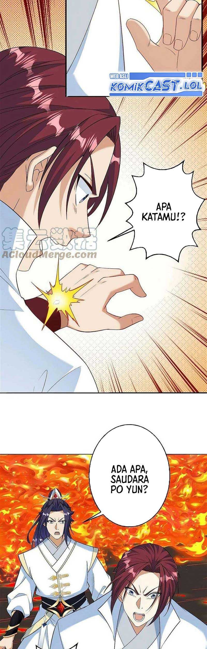 Against the Gods Chapter 589 - halaman 28