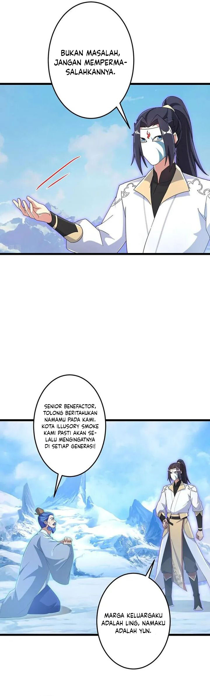Against the Gods Chapter 733 - halaman 10