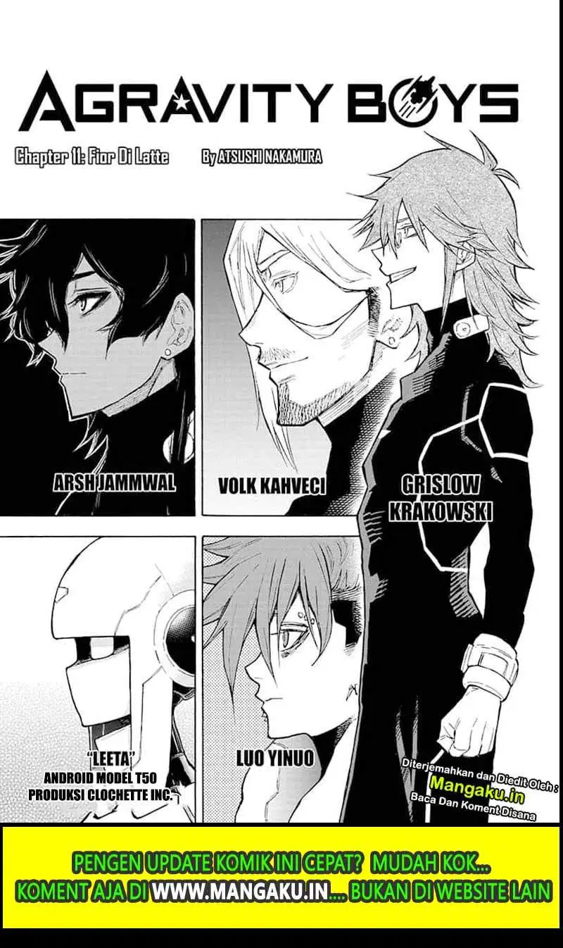 Agravity Boys Chapter 11 - halaman 2