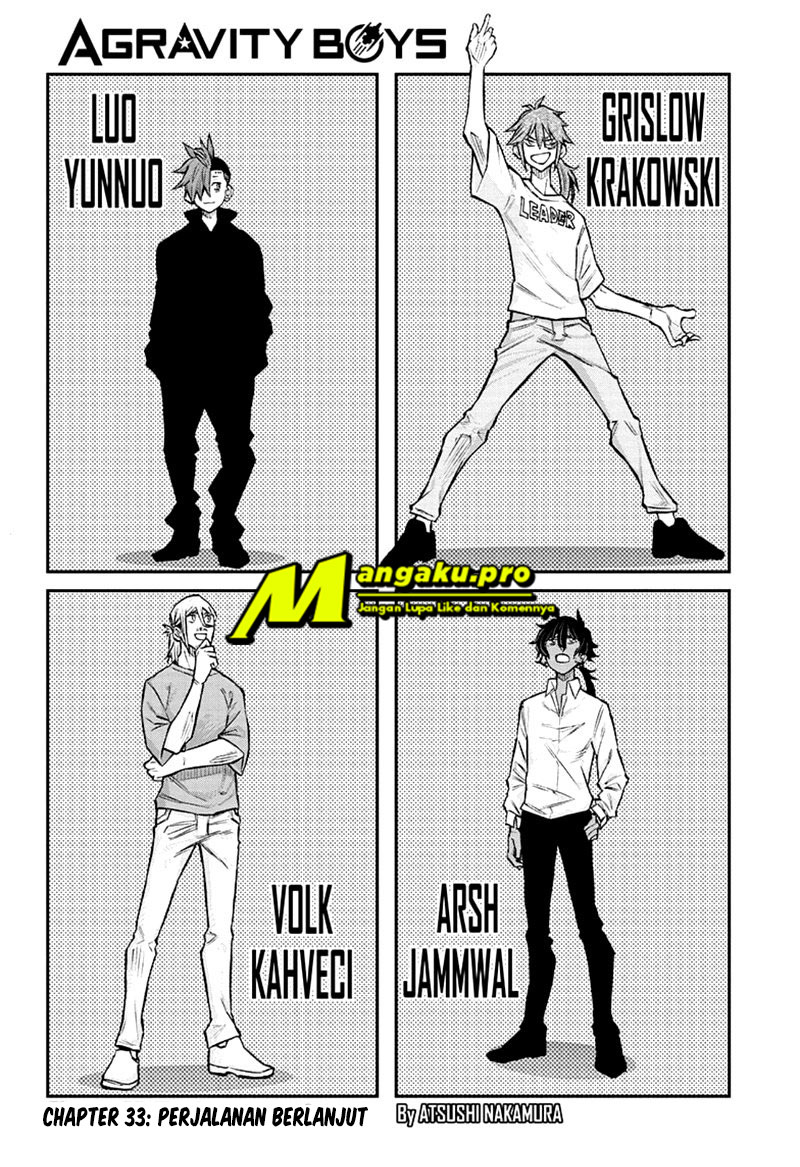 Agravity Boys Chapter 33 - halaman 3