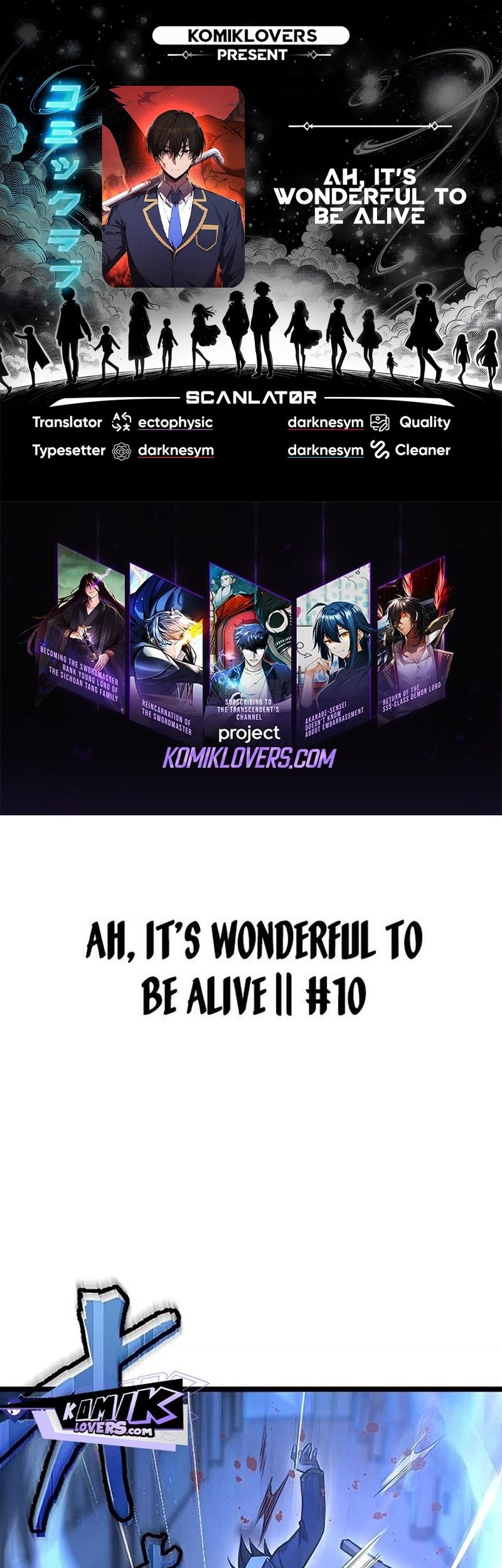 Ah, It’s Wonderful To Be Alive Chapter 10 - halaman 1