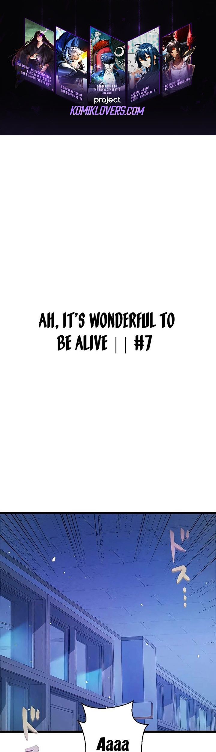 Ah, It’s Wonderful To Be Alive Chapter 7 - halaman 2