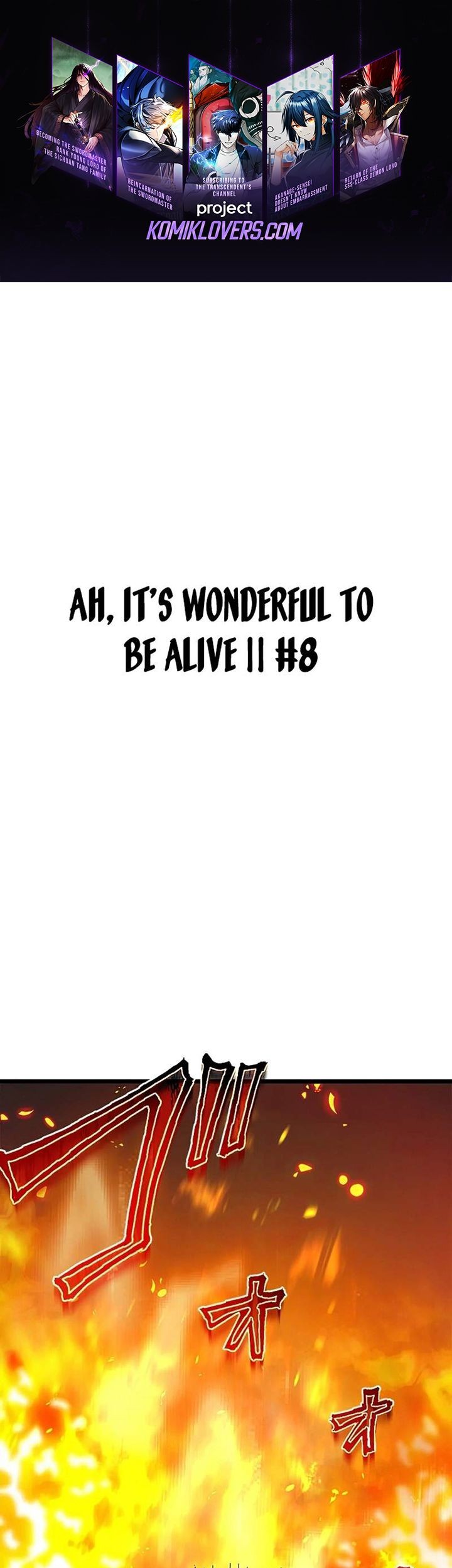 Ah, It’s Wonderful To Be Alive Chapter 8 - halaman 2