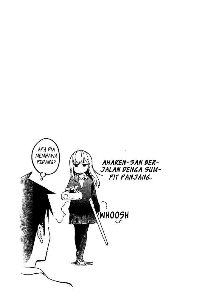 Aharen-san wa Hakarenai Chapter 10.5 - halaman 9