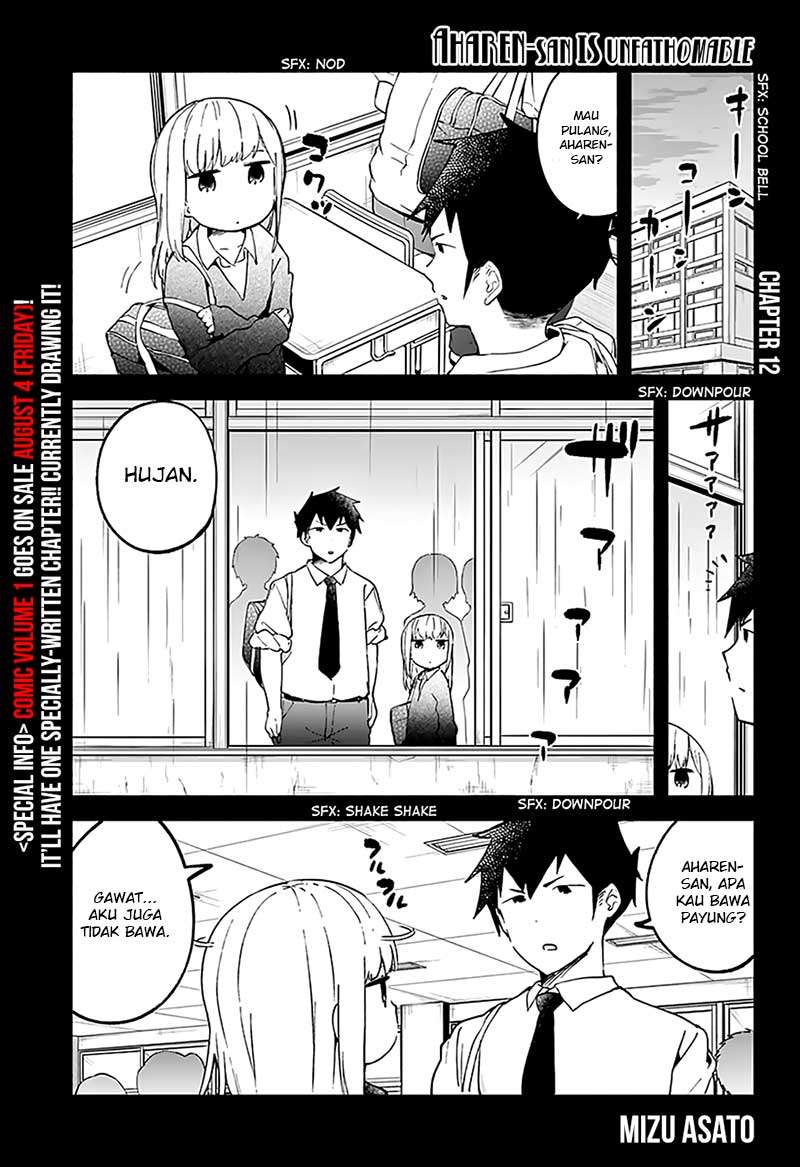 Aharen-san wa Hakarenai Chapter 12 - halaman 2