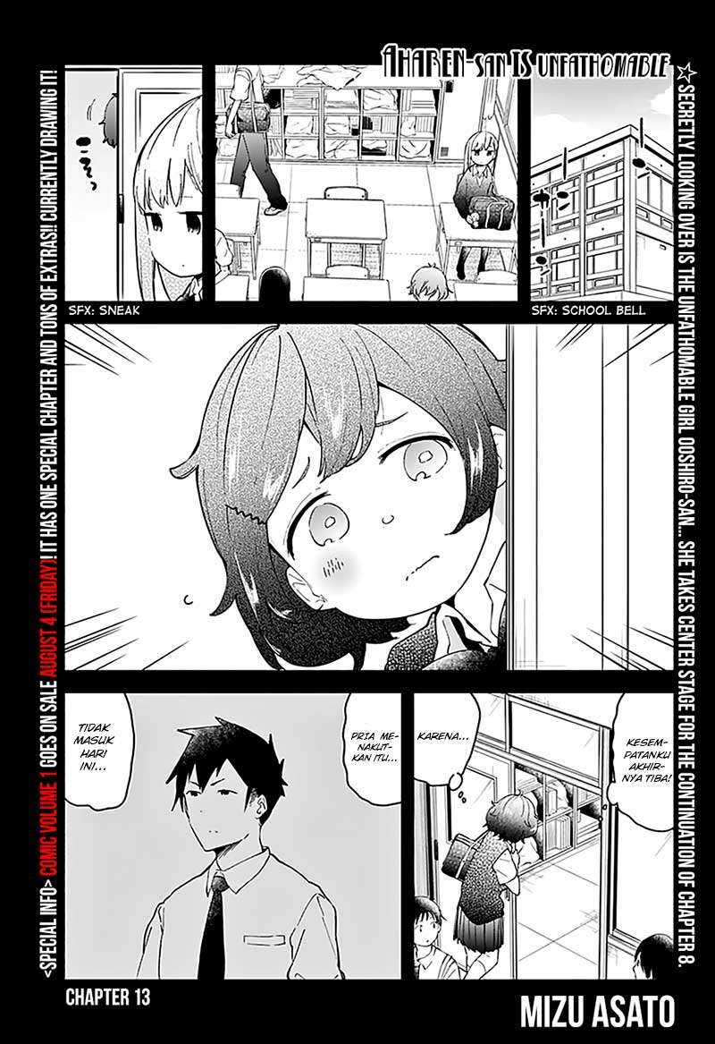 Aharen-san wa Hakarenai Chapter 13 - halaman 2