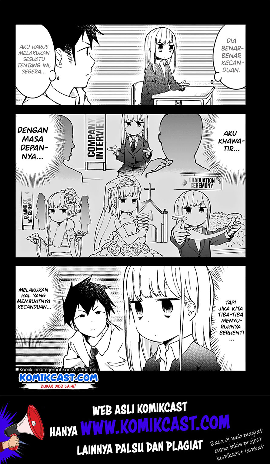 Aharen-san wa Hakarenai Chapter 18 - halaman 16