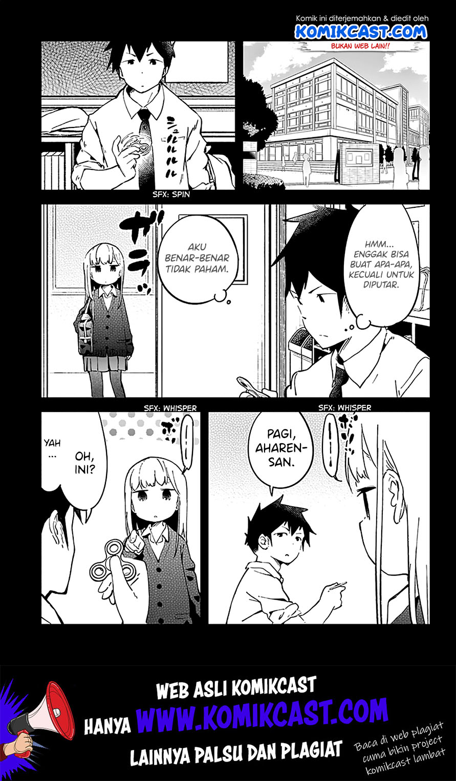 Aharen-san wa Hakarenai Chapter 18 - halaman 5