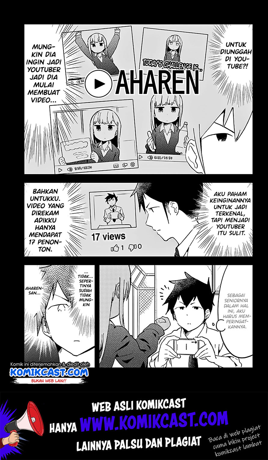 Aharen-san wa Hakarenai Chapter 19 - halaman 5