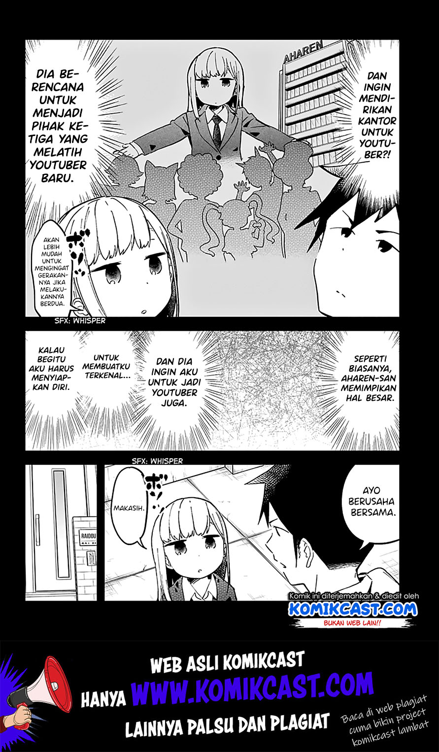 Aharen-san wa Hakarenai Chapter 19 - halaman 8