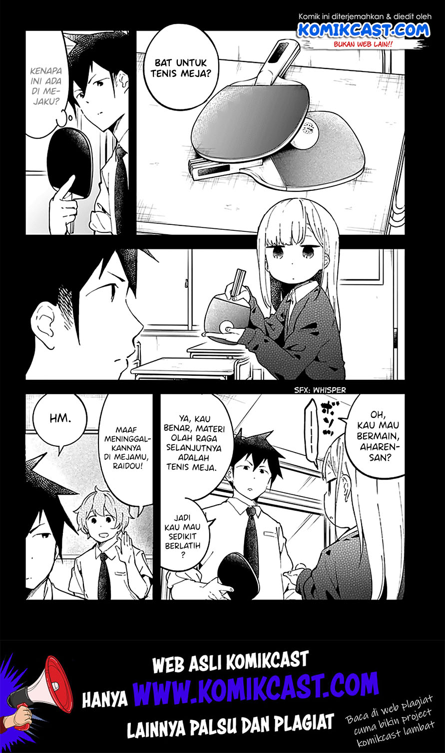 Aharen-san wa Hakarenai Chapter 21 - halaman 4