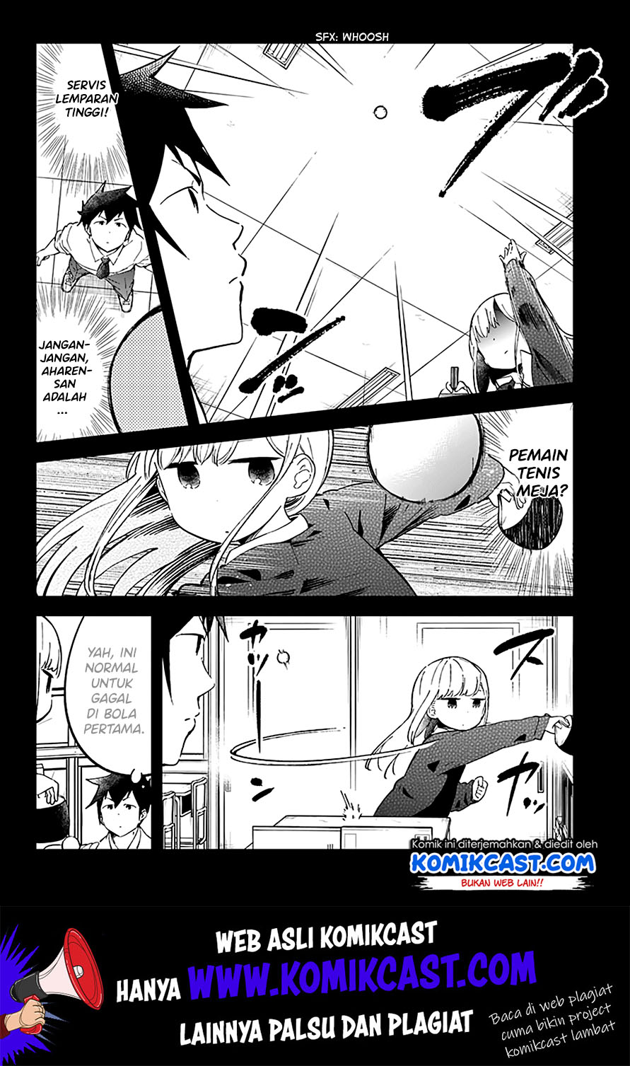 Aharen-san wa Hakarenai Chapter 21 - halaman 6