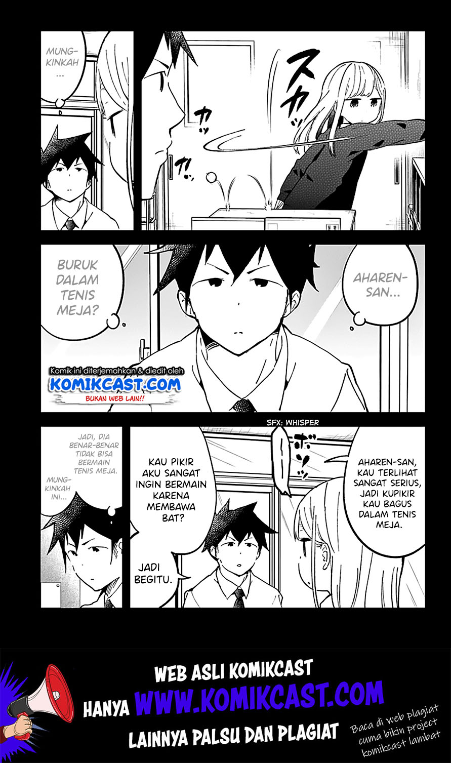 Aharen-san wa Hakarenai Chapter 21 - halaman 7
