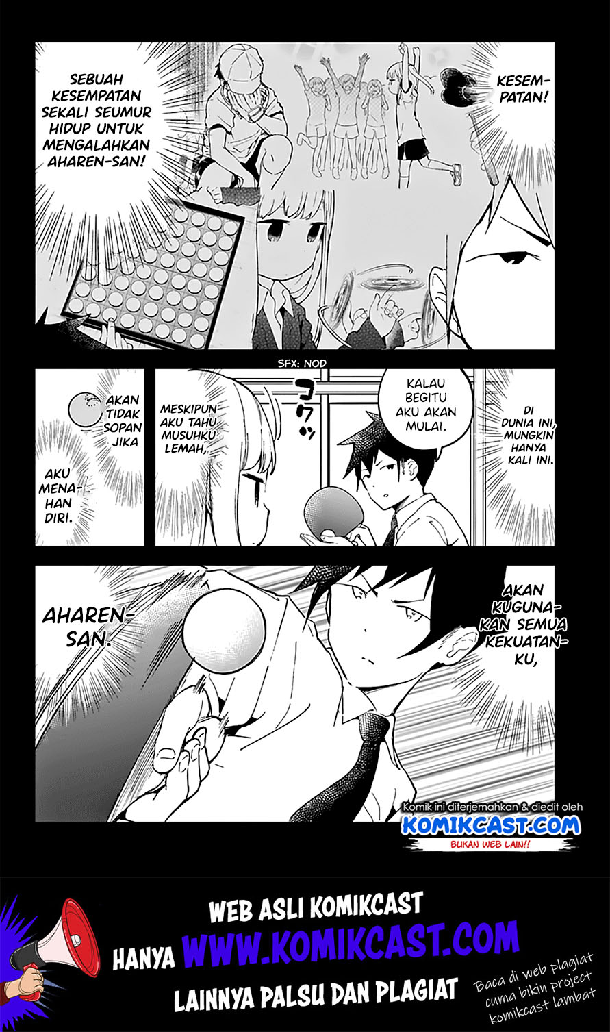 Aharen-san wa Hakarenai Chapter 21 - halaman 8