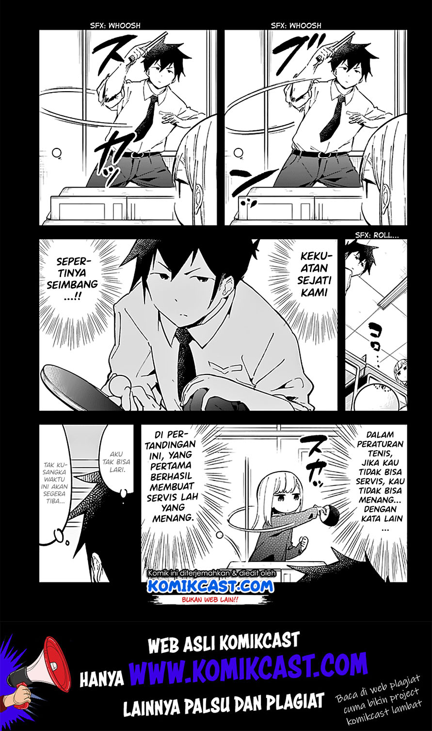Aharen-san wa Hakarenai Chapter 21 - halaman 9