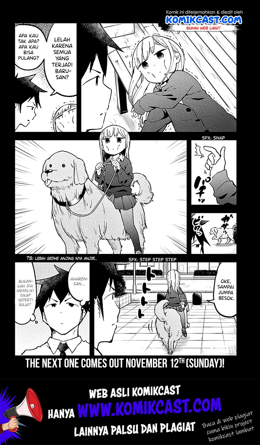 Aharen-san wa Hakarenai Chapter 22 - halaman 18