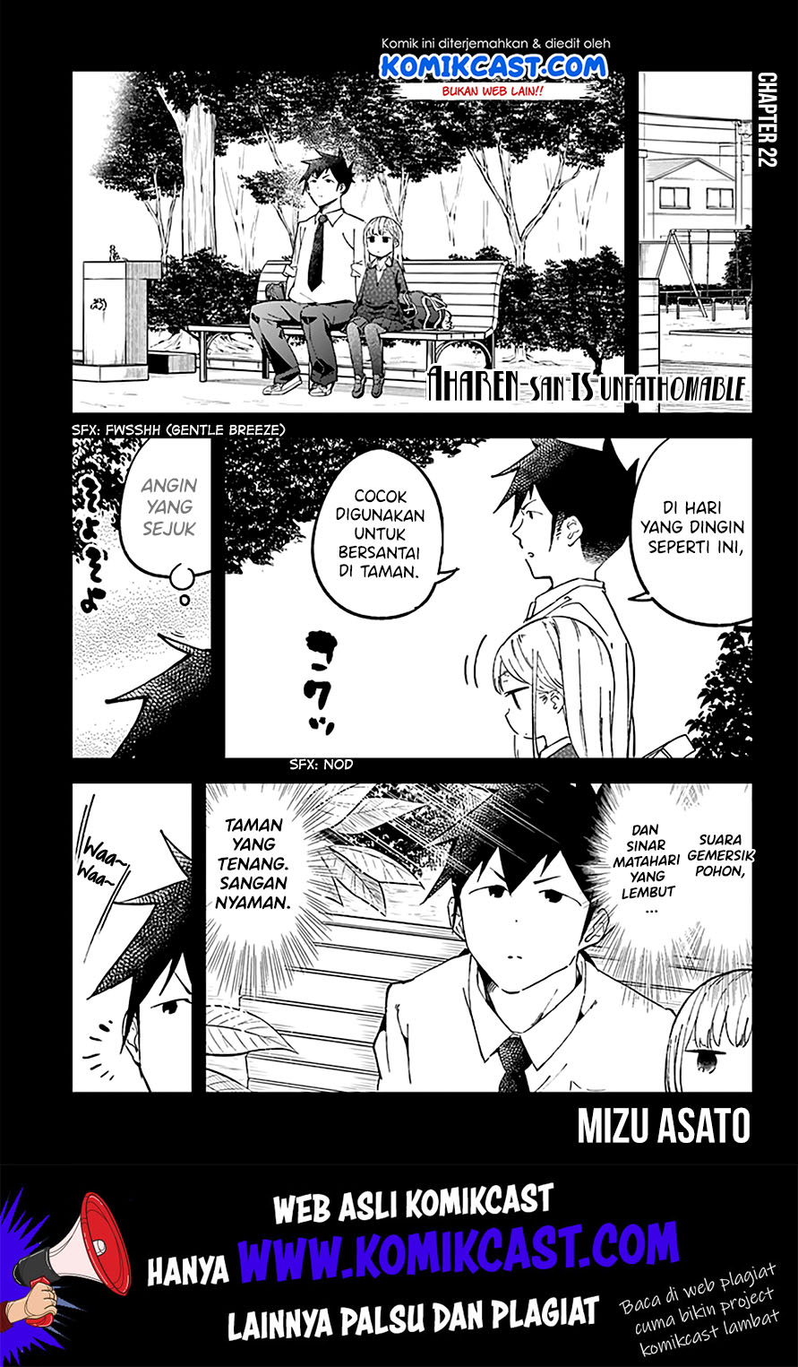 Aharen-san wa Hakarenai Chapter 22 - halaman 3