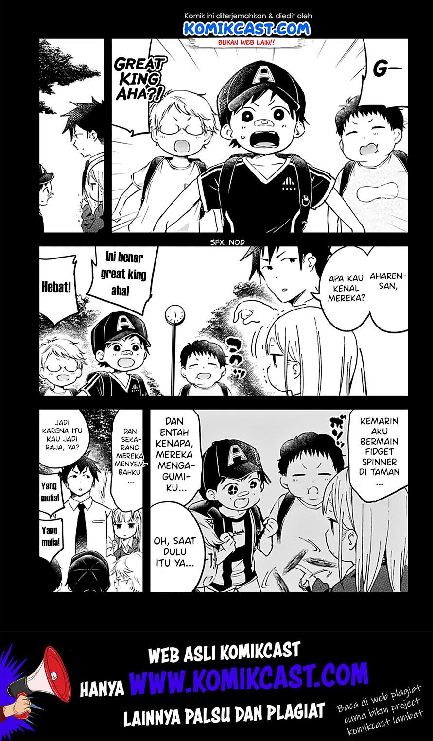 Aharen-san wa Hakarenai Chapter 22 - halaman 5