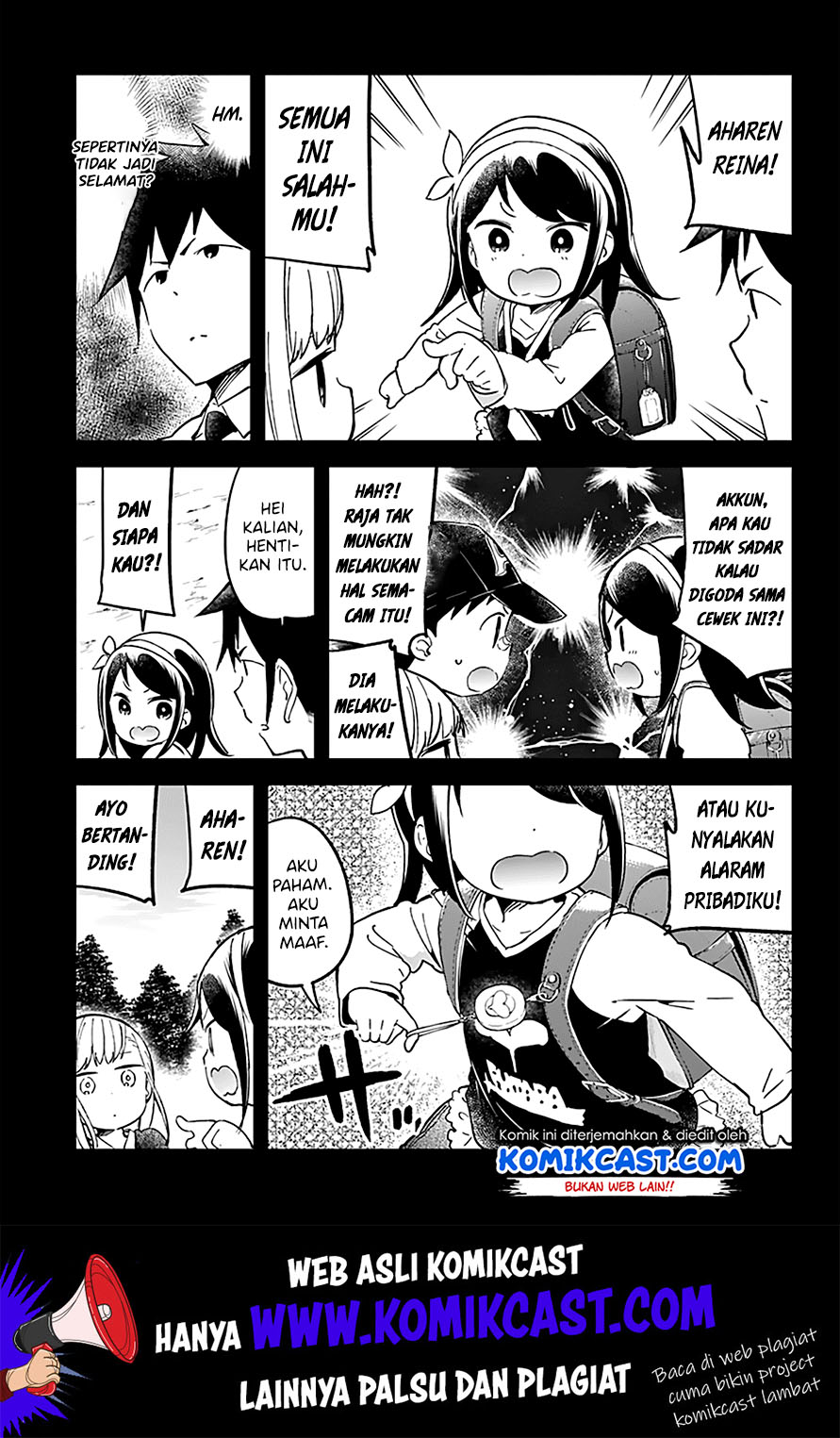 Aharen-san wa Hakarenai Chapter 22 - halaman 9